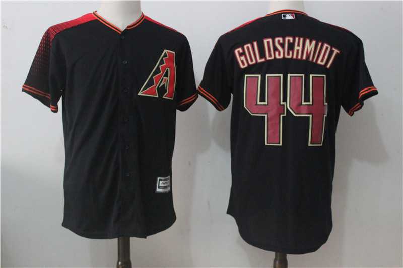 Arizona Diamondbacks #44 Paul Goldschmidt Black New New Cool Base Stitched Jersey,We sell and wholesale Arizona Diamondbacks #44 Paul Goldschmidt Black New New Cool Base Stitched Jersey on line form chian!
